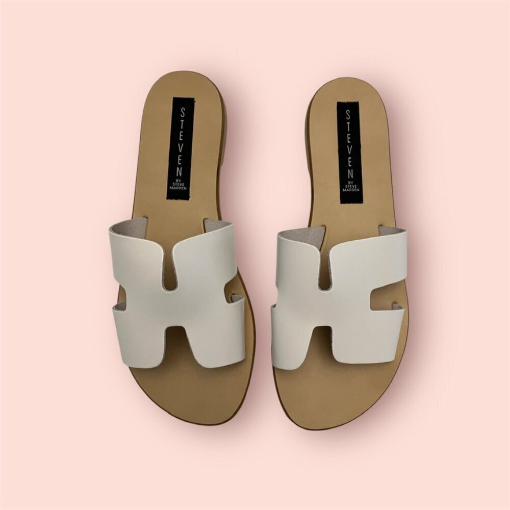 NWT White Grecian Madden Sandals RESERVED